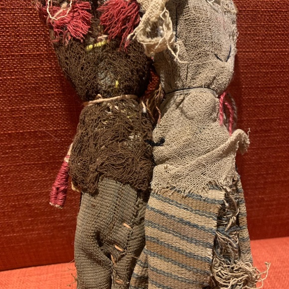 Primitive hand sewn soft doll - Picture 4 of 4